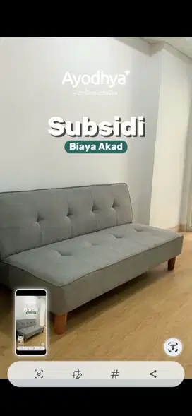 Apartemen ayodhya ready stock