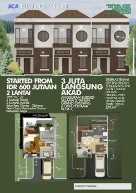 Cluster murah di ciomas bogor