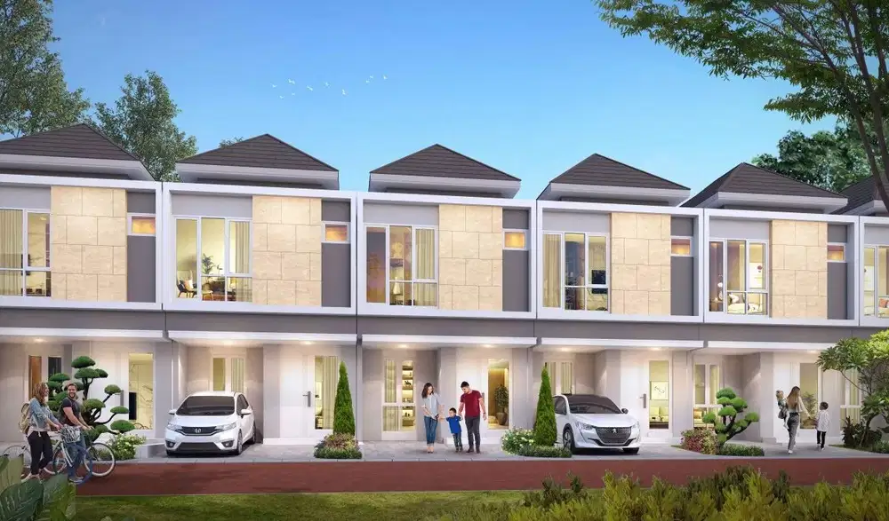Rumah dijual Fresco Parade Virginia Tipe L5 Standar
