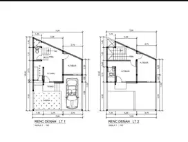 Rumah  2 Lantai konsep Modern di Rancabolang Fasilitas Umum Lengkap