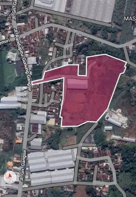660rb/m Tanah + Gudang 3,6Hektar NOL JALAN RAYA PASURUAN ( AJB )
