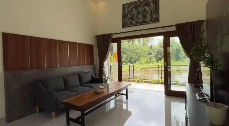 Jual villa modern view sawah Ubud