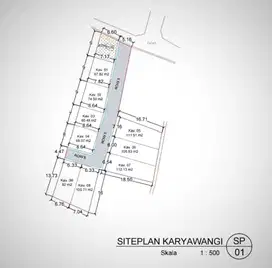 Tanah Kavling Karyawangi Dekat Lembang, Harga Murah, Strategis di Kab KBB. Bandung Barat Jual Dijual