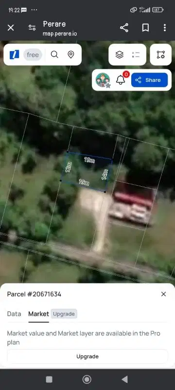 lease hold land at Ungasan 2,5 are idr 10 jt/ara/years