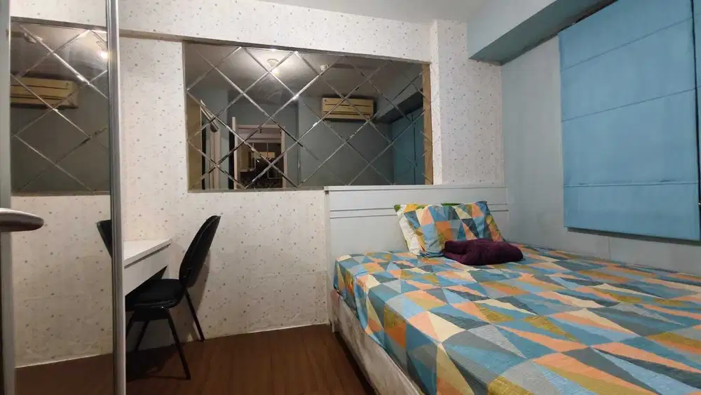 DISEWAKAN 2 KAMAR FURNISH BAGUS APARTEMEN BASSURA CITY JAKARTA TIMUR