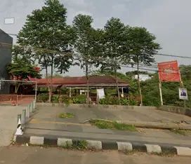 Tanah dan Bangunan di Pinggir Jalan Alternatif Sentul