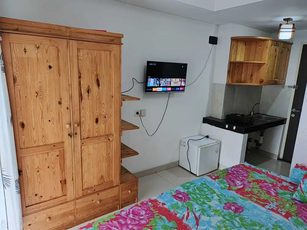 Sewa bulanan apartemen serpong garden cisauk Tangerang stasiun murah