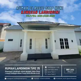 Dijual Rumah Classic di Lamdingin - Dekat Taufik Kopi dan SMEA Premium