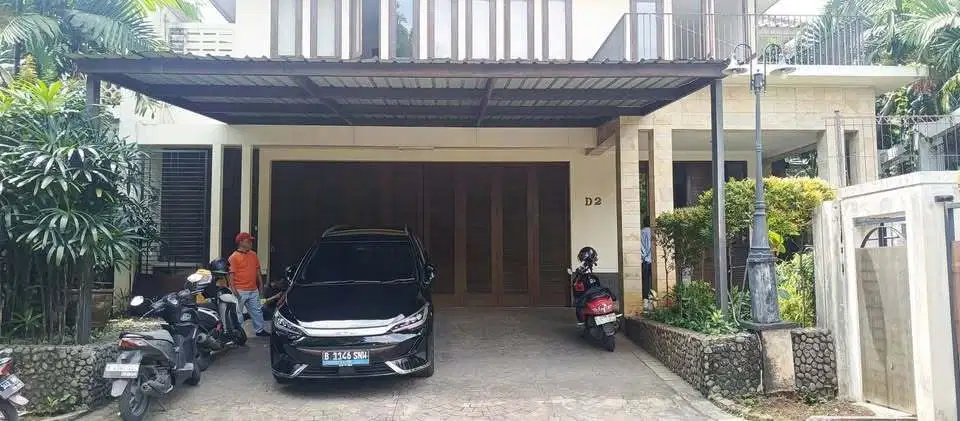 Rumah Ada Kolam Renang Bisa Untuk Kantor di Cilandak Jakarta Selatan