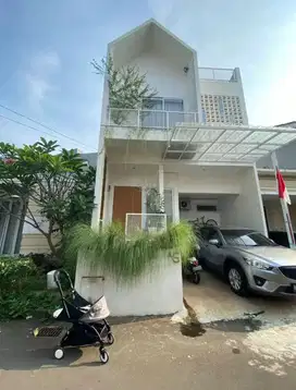 Rumah minimalis Japandi dekat Bintaro Sektor 4