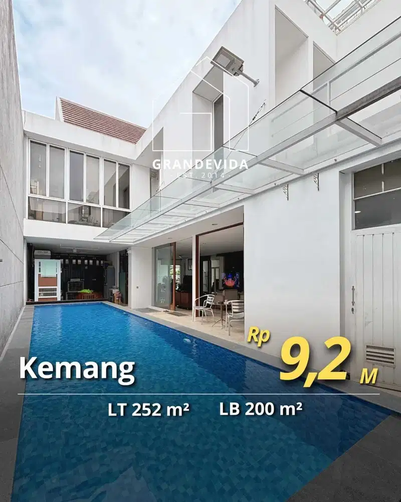 DIJUAL RUMAH AREA KEMANG DALAM TOWNHOUSE