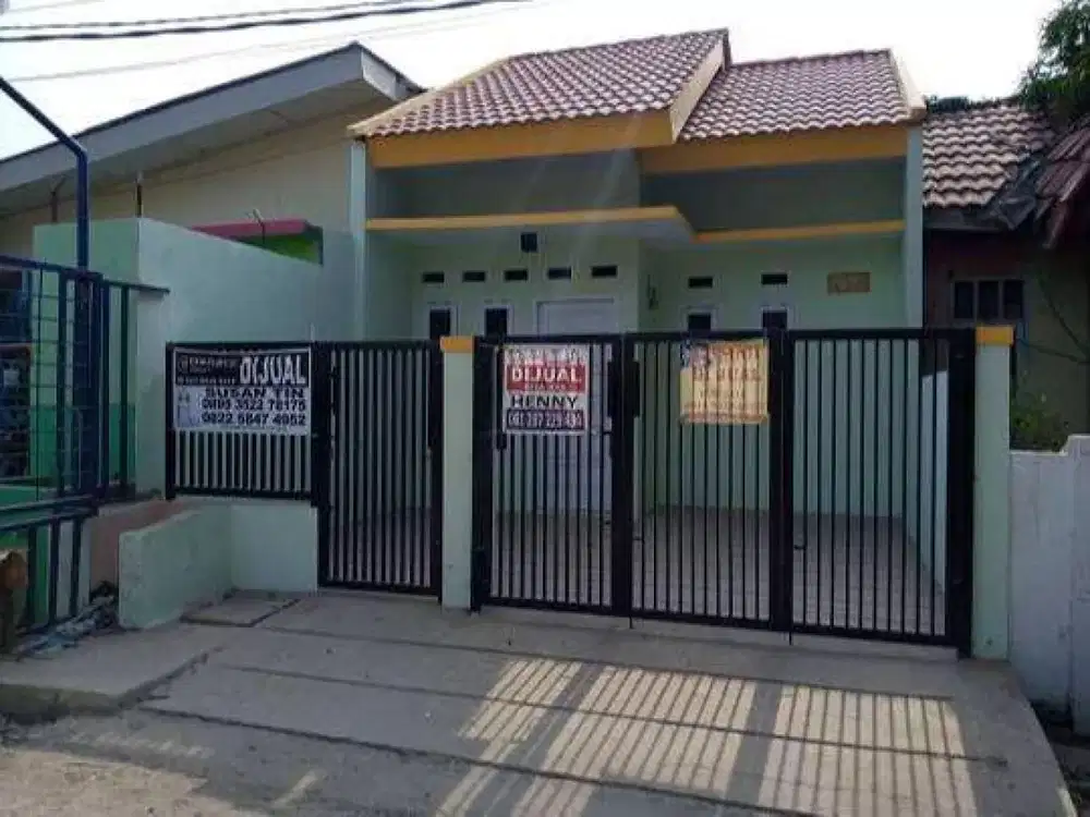 Dekat Stasiun LRT dan Mall Living World, Kota Bekasi. Rumah Dijual Murah Bekasi Kota. Rumah Minimalis di Mustikajaya