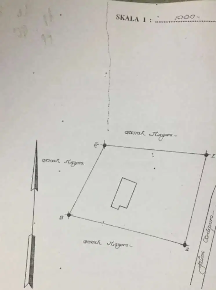 Dijual tanah murah di Jl. Ry. Ardipura, Jayapura, lrian Jaya