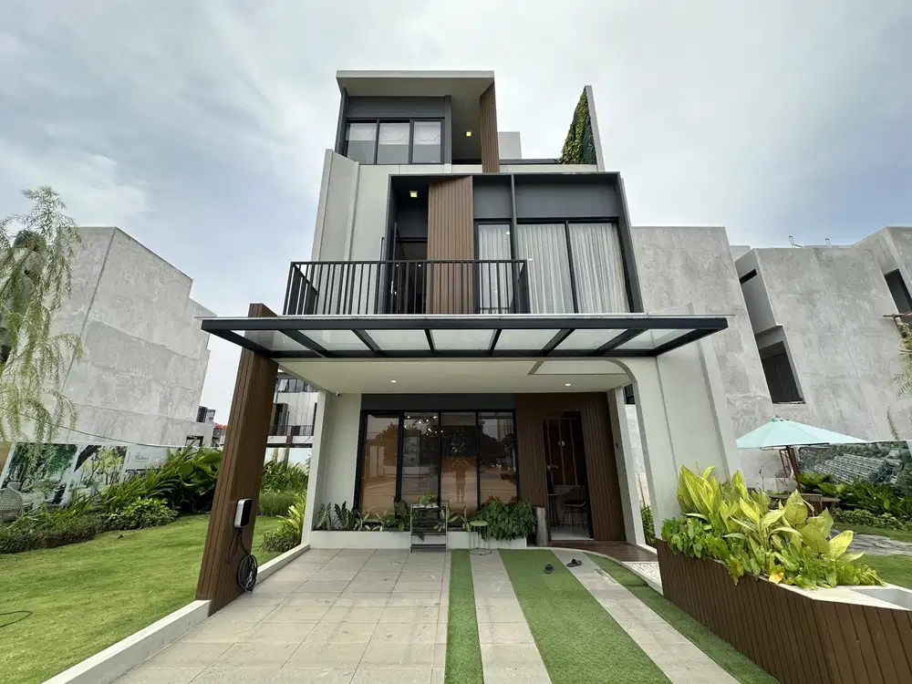 Rumah jakarta barat aria puri siap huni dekat toll jakarta