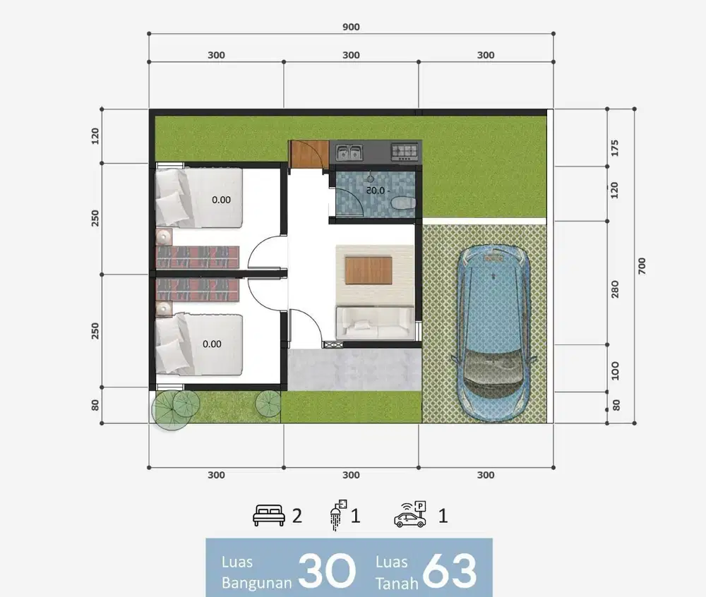 RUMAH MILENIAL MURAH PINGGIR JAKARTA