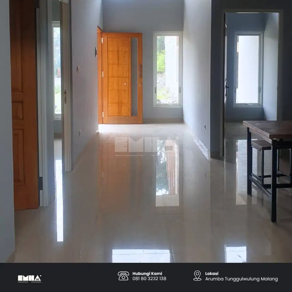 Dijual Rumah Baru Siap Huni Arumba Tunggulwulung Lowokwaru kota Malang