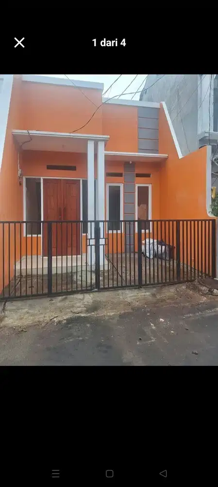 Jual murah rumah Bintara siap huni akses motor Deket KRL Cakung