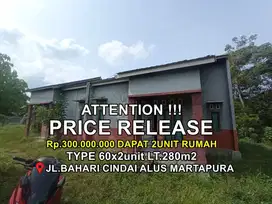 diskon 10.10 300juta dapat 2unit rumah type 60 HOOK