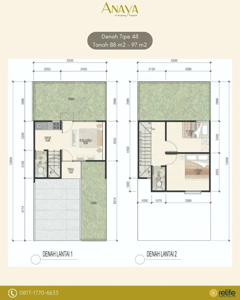 Rumah Cantik di Serpong, Booking Fee 5 Juta All-in. Sisa 4 Unit Saja!