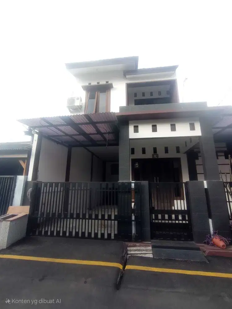 Dijual via lelang Rumah 2 Lantai di Perumahan Pesona Anggrek Bekasi