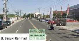 (B) Tanah LD 35 mtr, Basuki Rahmad KOTA MADIUN Istimewa