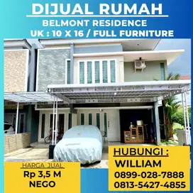 JUAL RUMAH BELMOND RESIDENCE JL HERTASNING PANAKKUKANG MAKASSAR