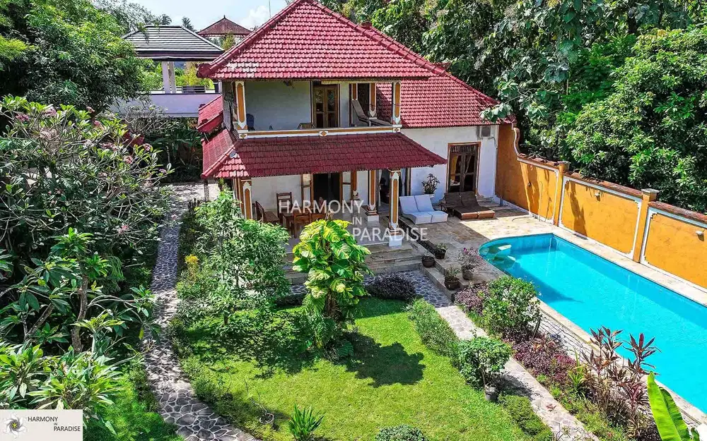 Hp-L08 Villa 2 Lantai, 3 Kamar Tidur,Furnished SHM di Kalibukbuk Lovina
