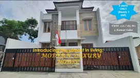 “MODERN  LUXURY HOUSE” 3 Kamar Tidur, Plafond tinggi & Halaman Luas