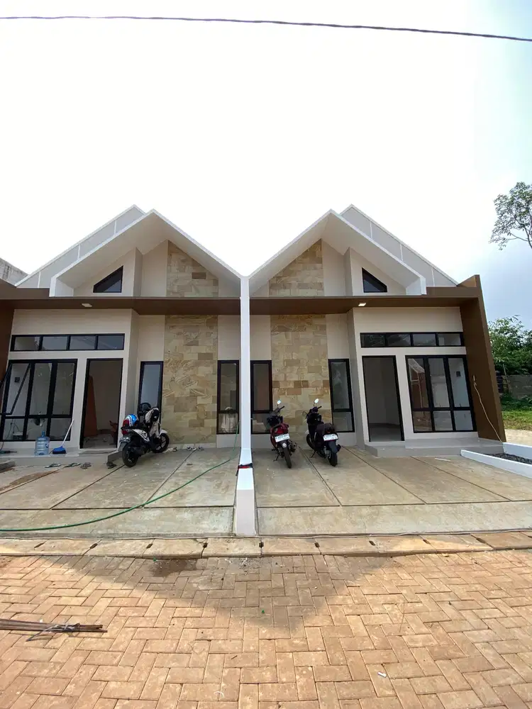 Rumah Murah 1 Lantai Siap Huni Lokasi Dekat Stasiun Rawabuntu Tol Shm