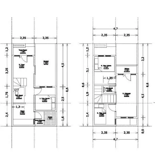 Jual Rumah Modern Classic Di Kalisari Jakarta Akses TOL JORR Jagorawi