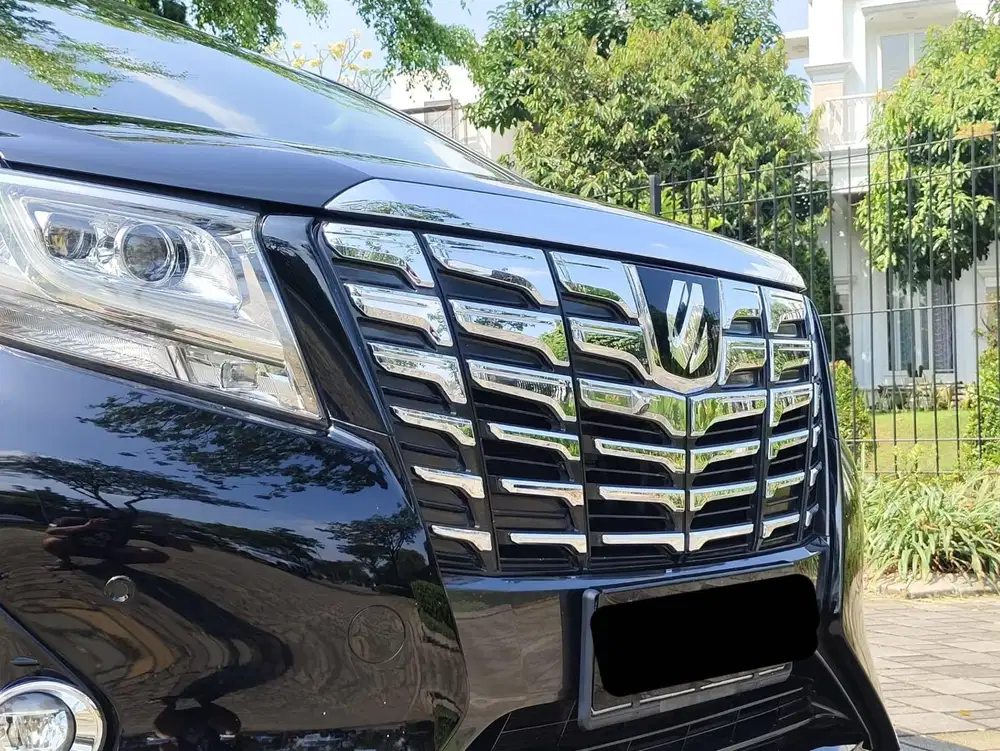 TOYOTA ALPHARD G 2.4 AT 2017 KM LOW PAJAK PANJANG