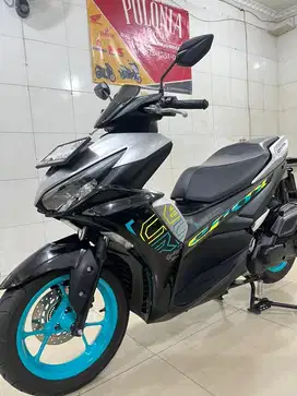 AEROX 2024 / 2025 LOW KM 11rb PLAT B DKI PJK 08-2025 GRESS LIKE NEW