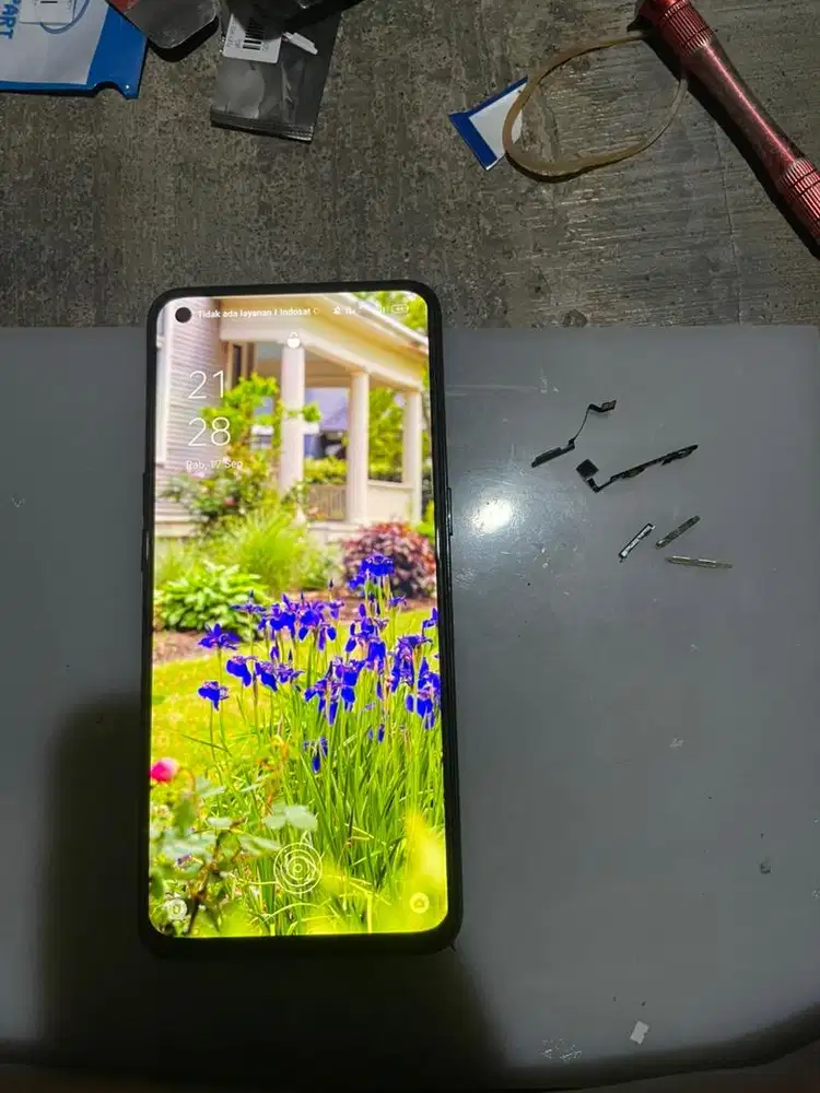 Ganti fleksibel power, volume dan tombol luar oppo reno 5 4g