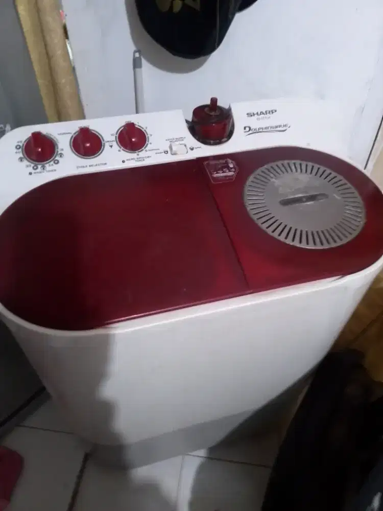 Dijual mesin cuci merk Sharp ukuran jumbo 600.000