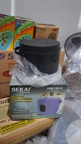 Magic com low carbo, sekai cmw720, 1 liter