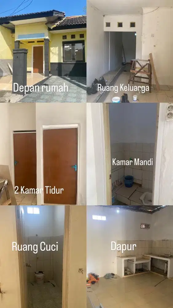 DiKontrakan Rumah di Perumahan Dramaga Regency II