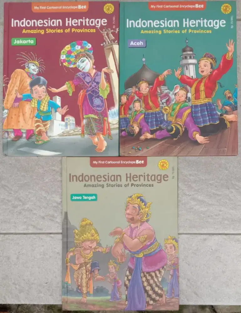 BUKU BEKAS MY FIRST CARTOONAL ENCYLOPE-BEE, KONDISI MASIH BAGUS