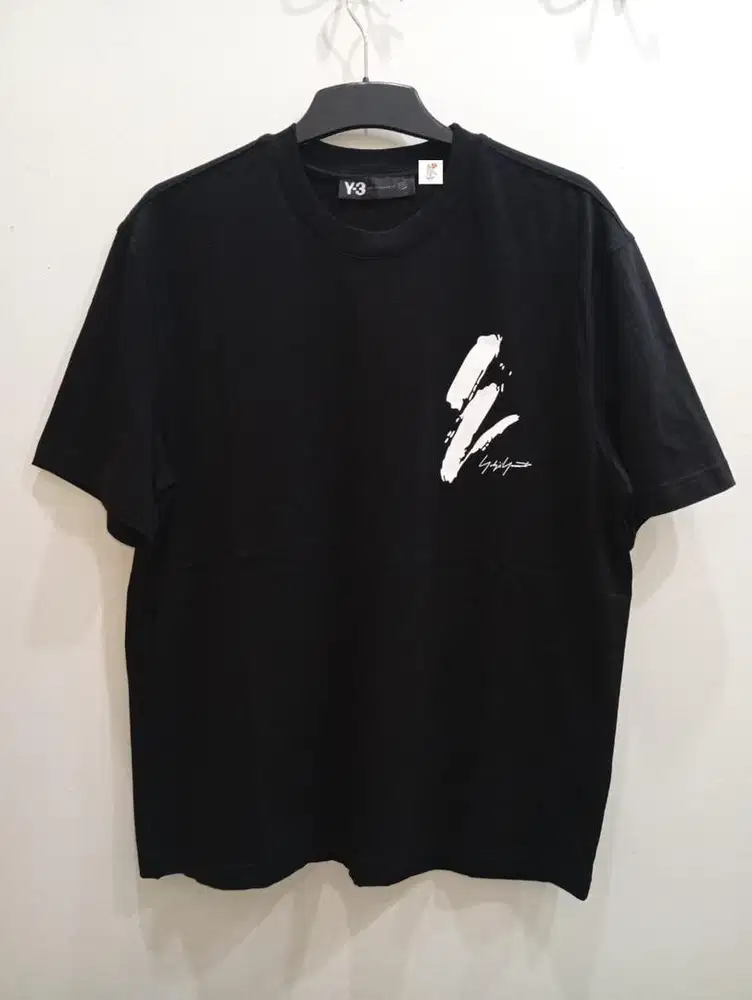 ADIDAS x YOHJI YAMAMOTO BLACK TSHIRT