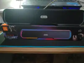 Kisonli Speaker RGB full dual Bass Wireless