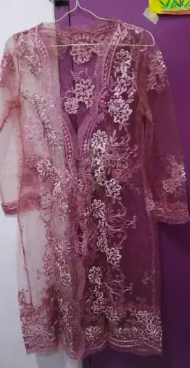 kebaya panjang motif