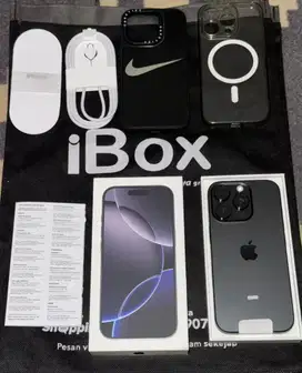 iPhone 16 Pro 128 BH 100% Garansi iBox 2026