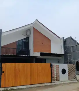 Rumah bebas banjir di depok