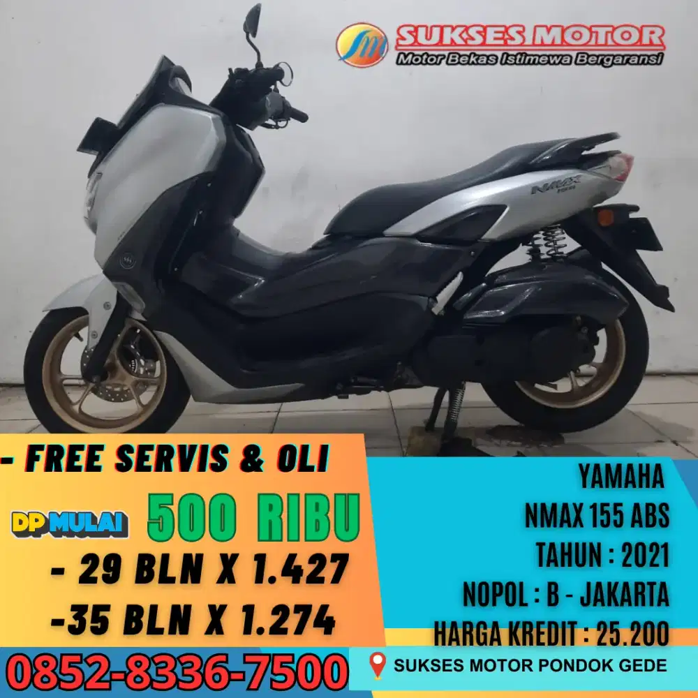 DP 500 RIBU YAMAHA ALL-NEW NMAX 155 ABS TAHUN 2021