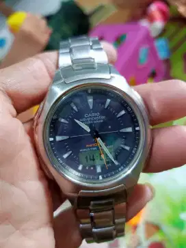 Jam Tangan Original Second Casio Wave Captor