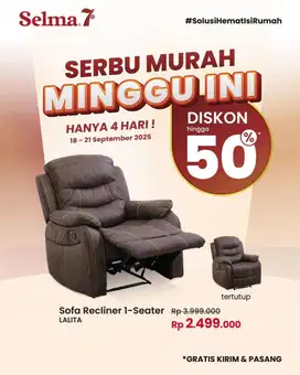 Sofa santai selma promo murah