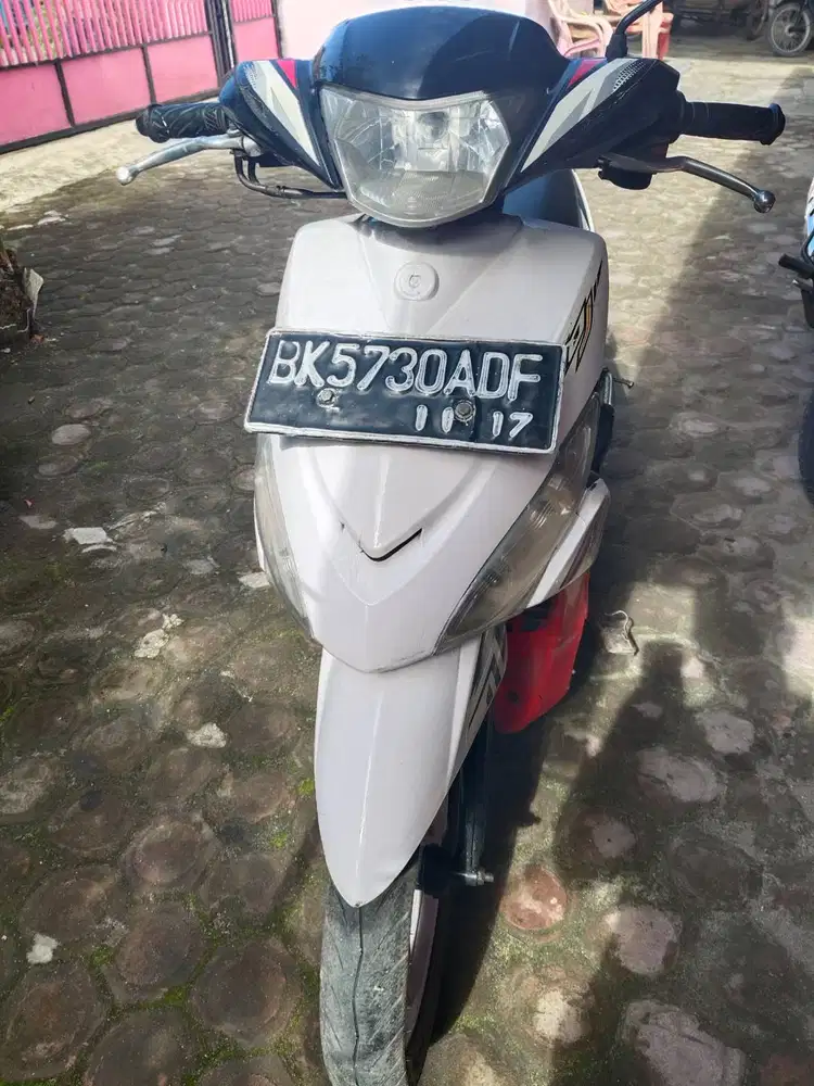 Dijual santai mio j bru servis dan ganti oli siap pakai