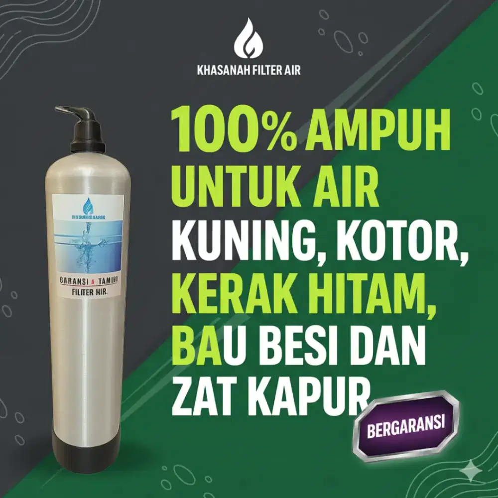 Jual filter penjernih air sumur dan pdam yang kotor dan bau