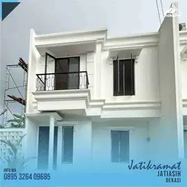Jual Rumah Dijual Di Jatikramat Bekasi  SIAP HUNI Dekat Tol Jatiasih One Gate System [AR057]