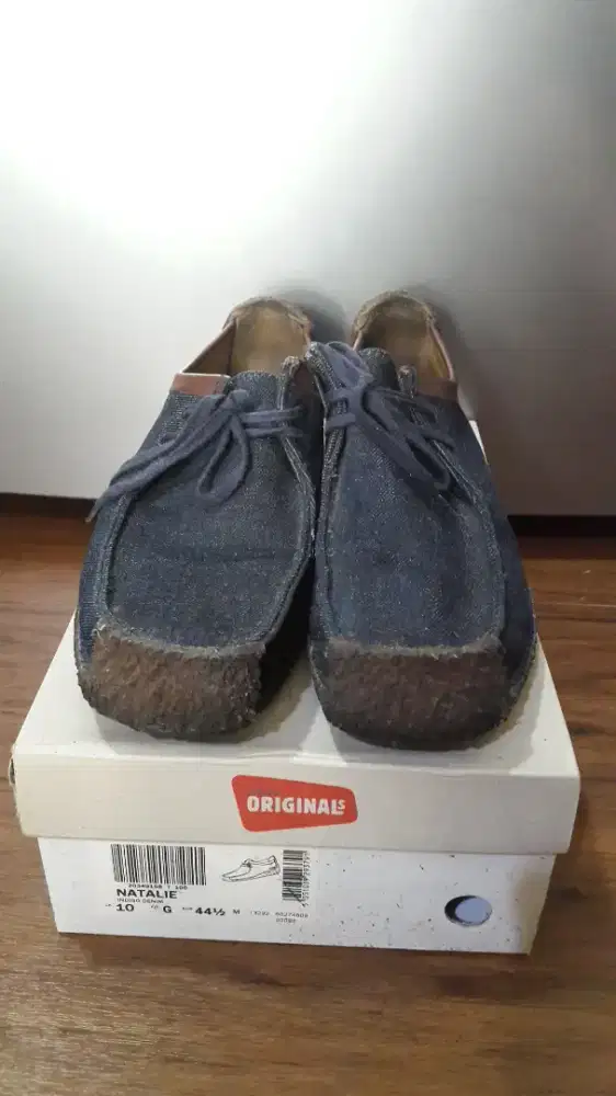 Sepatu Clarks Originals Indigo Denim
