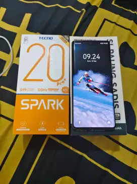 Tecno Spark 20 pro plus 8/256 full set